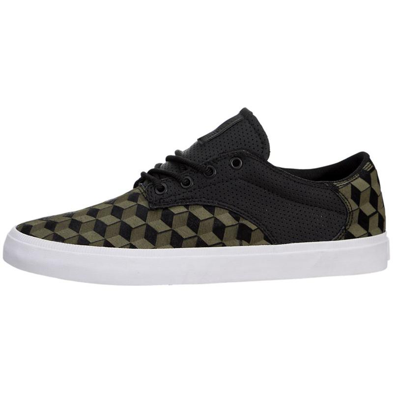 Supra PISTOL Sneaker Low Damen Grün Schwarz Online Kaufen FBIEV6487